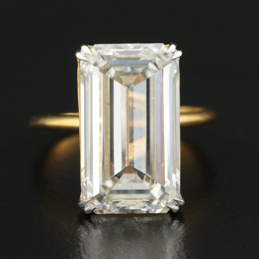 10.00 CT Lab Grown Diamond Solitaire Ring with igi certification direct from wholesaler