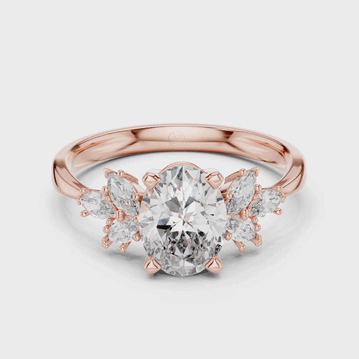 Arial Oval ring