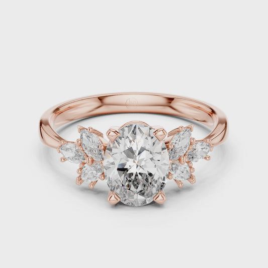 Arial Oval ring